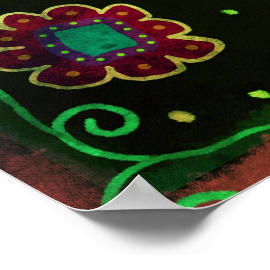 Uw gewoonten worden u citeren inspirativiteit Post Poster (Hoek)