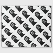 uw gezicht hier-exemplaar cadeaupapier (Vlak)