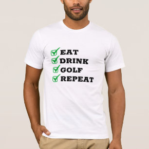 Uw Go-to Funny Golfer's T-shirt, Golf, Plezier, He T-shirt