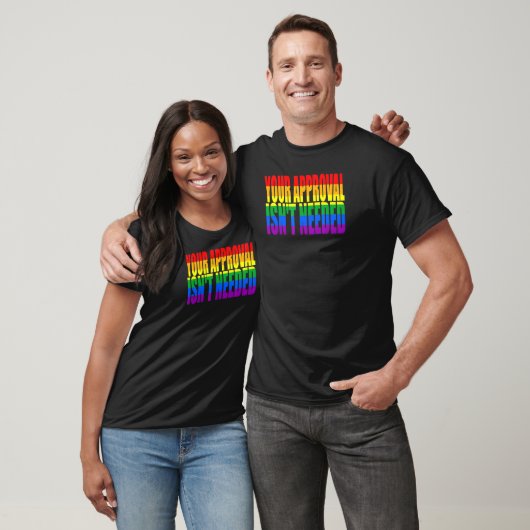 Uw goedkeuring is nodig - Gay Pride Maand Gay PR T-shirt (Unisex)
