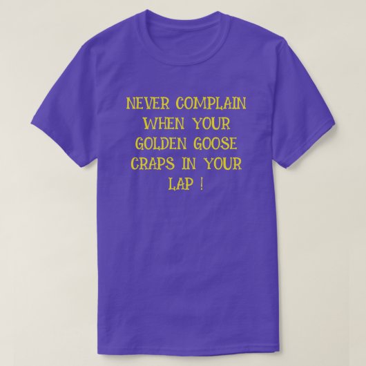 UW GOLDEN GAOSE - T-Shirt (Design voorkant)