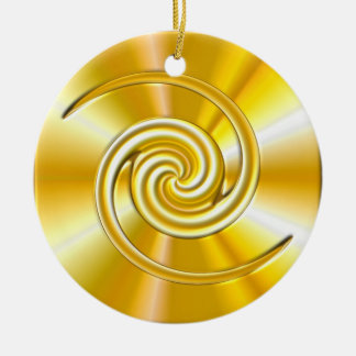 Uw gouden versiering aanpassen keramisch ornament