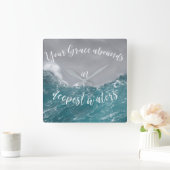 Uw Grace verdwijnt in het meest diepste Waters cit Vierkante Klok (Huis)