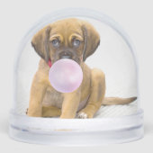 Uw grappige hond foto's, 2 totaal sneeuwbol (Voorkant)