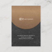 Uw gratis koffiewinkel voor logo visitekaartje (Achterkant)