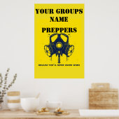 UW GROEPSNAAM POSTER (Keuken)