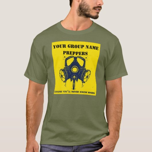 UW GROEPSNAAM T-SHIRT (Voorkant)