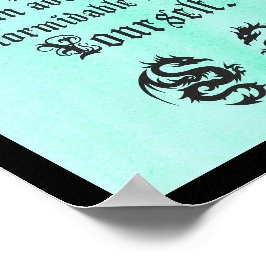 Uw grootste tegenstander poster (Hoek)