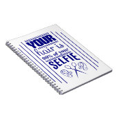 Uw haar is 90% van uw Selfie Notitieboek (Rechterzijde)