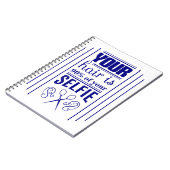 Uw haar is 90% van uw Selfie Notitieboek (Linkerzijde)