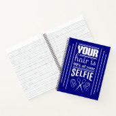 Uw haar is 90% van uw Selfie Notitieboek (Binnen)