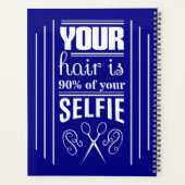 Uw haar is 90% van uw Selfie Planner (Achterkant)