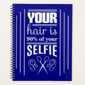 Uw haar is 90% van uw Selfie Planner (Voorkant)