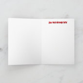 Uw Halloween bezoeker van de nacht Kaart (Binnen)