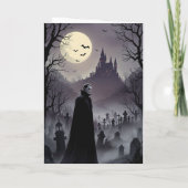 Uw Halloween bezoeker van de nacht Kaart (Achterkant)