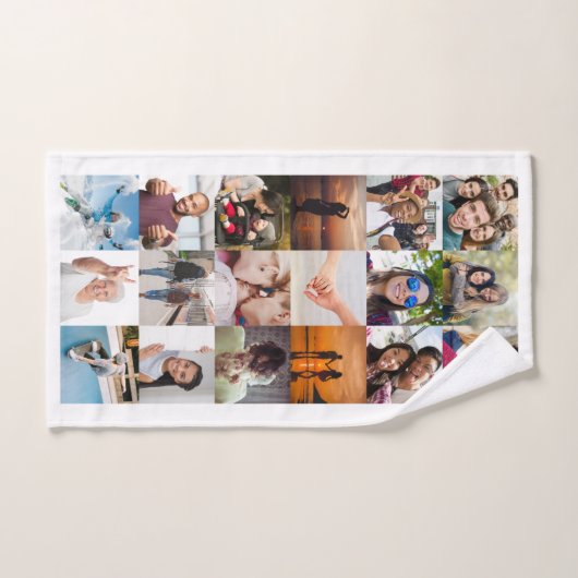 UW handdoek voor fotocollage (Handdoek)