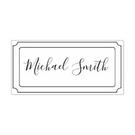 Uw handtekening zelfinktende stempel