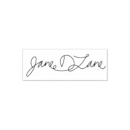 Uw handtekening Zelfinktstempels Zelfinktende Stempel