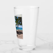 Uw Happy Place CHEERS Beer Glass JOUW NAAM Glas (Links)