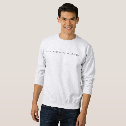 Uw hardschepen Mannen basisch Sweatshirt (Voorkant volledig)