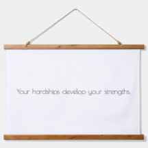 Uw hardschepen met houtoppervlak wandtapestapel