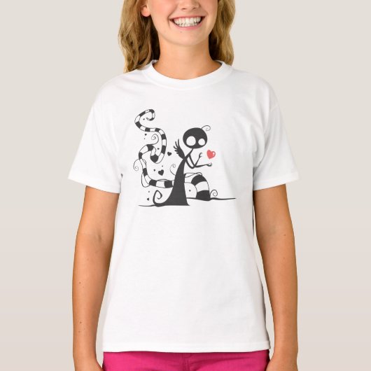 Uw hart vastleggen t-shirt (Voorkant)