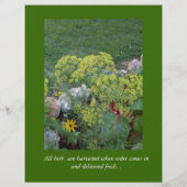 Uw Herb Business Flyer (Achterkant)