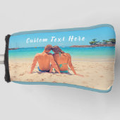 Uw Hoesje van het Fotogolfhoofd met Douanetekst Golfheadcover (Voorkant)