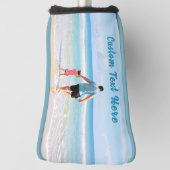 Uw Hoesje van het Fotogolfhoofd met Douanetekst Golfheadcover (Draai 90)