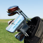 Uw Hoesje van het Fotogolfhoofd met Douanetekst Golfheadcover (Insitu)