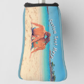 Uw Hoesje van het Fotogolfhoofd met Douanetekst Golfheadcover (Draai 90)