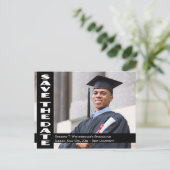 Uw Hogere Afstuderen van het Portret sparen de Dat Briefkaart (Staand voorkant)