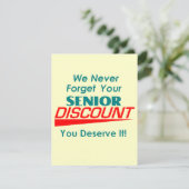 UW Hogere Uitnodiging van de Korting van de Kortin (Staand voorkant)