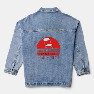 Uw Home Security upgraden Denim Jacket