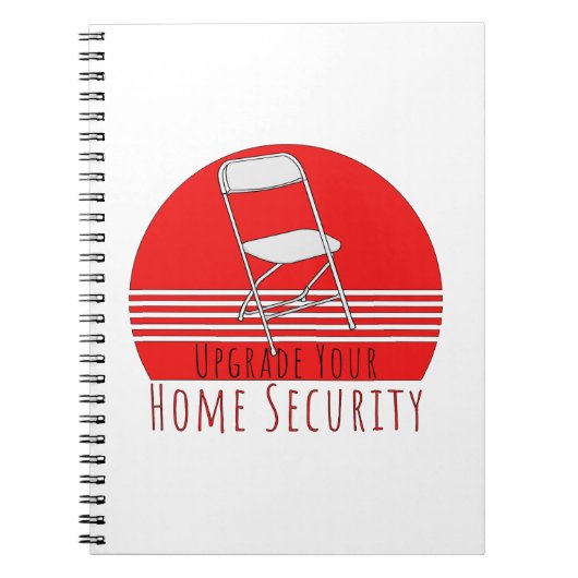 Uw Home Security upgraden Notitieboek (Voorkant)