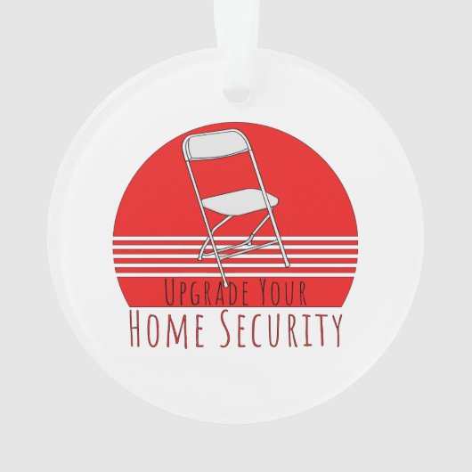 Uw Home Security upgraden Ornament (achterkant)