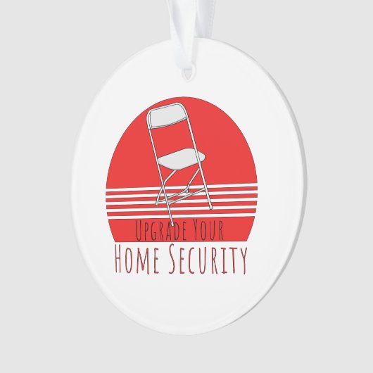 Uw Home Security upgraden Ornament (voorkant)