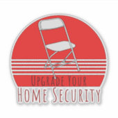 Uw Home Security upgraden Sticker (Voorkant)