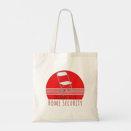 Uw Home Security upgraden Tote Bag (Achterkant)