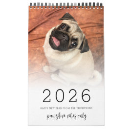 Uw hond 14 foto's Quote 2026 Kalender