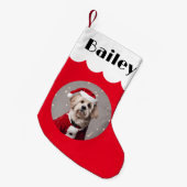 Uw hond Kerst huisdier honden Vakantie cadeau Kleine Kerstsok (Voorkant (Hangend))