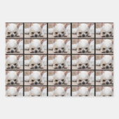 Uw hond puppy 3 aangepaste foto's chihuahua inpakpapier vel (Voorkant 2)