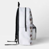 Uw hond puppy aangepaste foto chihuahua en tekst bedrukte rugzak (Links)