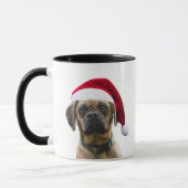 Uw Hond Santa Hat Foto Custom Kleur Gift Mam Mok (Links)