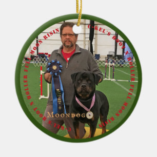 Uw hond Show Champion 2 Foto Keramisch Ornament