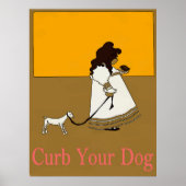 Uw hond vastklemmen poster (Voorkant)