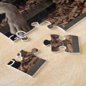 Uw honden foto's op maat voor onderweg legpuzzel (Zijkant)