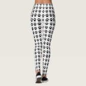 Uw Hondenras en de Vensters personaliseren Tekst e Leggings (Achterkant)