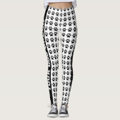 Uw Hondenras en de Vensters personaliseren Tekst e Leggings (Voorkant)