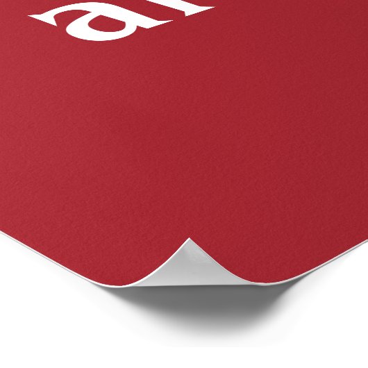 Uw houding bepaalt uw hoogte-Poster Poster (Hoek)